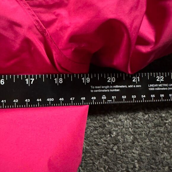 Lands’ End Heavy Winter Parka Women L Pink Faux Fur Hood Sherpa Lined Jacket - Picture 5 of 6